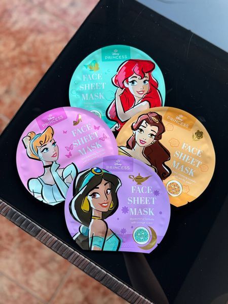 Дитяча принтована тканинна маска для обличчя Disney Princess 5+, 20 мл 03366 фото