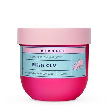 Слайм гель для душу MERMADE "Bubble Gum" 200 г  MRSG03 фото