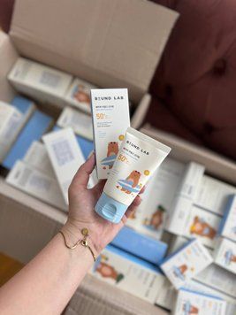 Дитячий сонцезахисний крем "Round Lab Baby Mild Sunscreen SPF 50+ PA++++" 60 мл 0805 фото