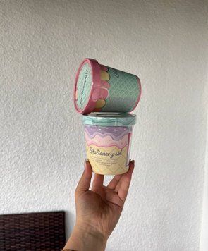 Набір канцелярії Ice Cream Stationery Set, 17 предметів 520812 фото