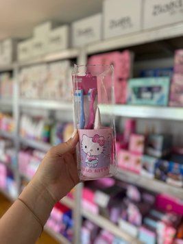 Набір для догляду за зубами Hello Kitty 🩷 5175 фото